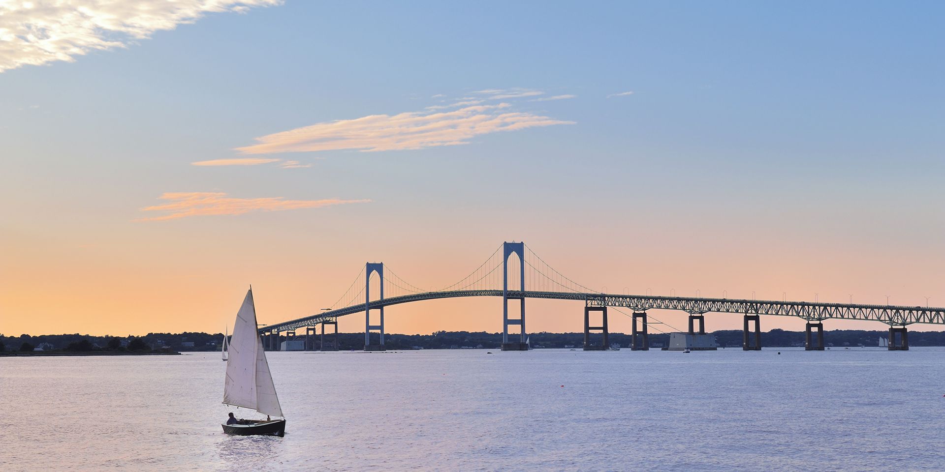 Take in the sunset on a sail in Newport Harbor. Newport is commonly referred to as the &quot;Sailing Capital of the World&quot;. 
