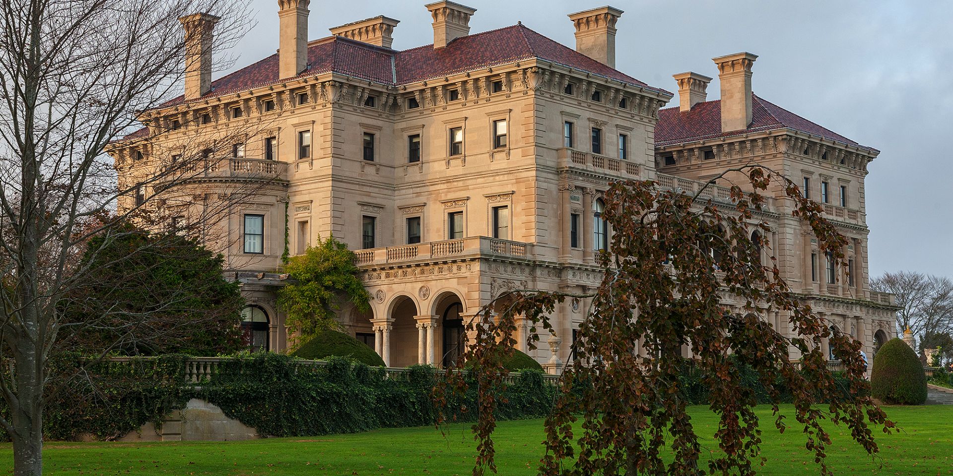 The Breakers Mansion is one of Newport's historic mansions, located a short distance from The Chanler