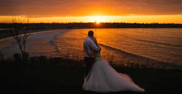 Take in the sunrise from The Chanler grounds; the morning after your special day.