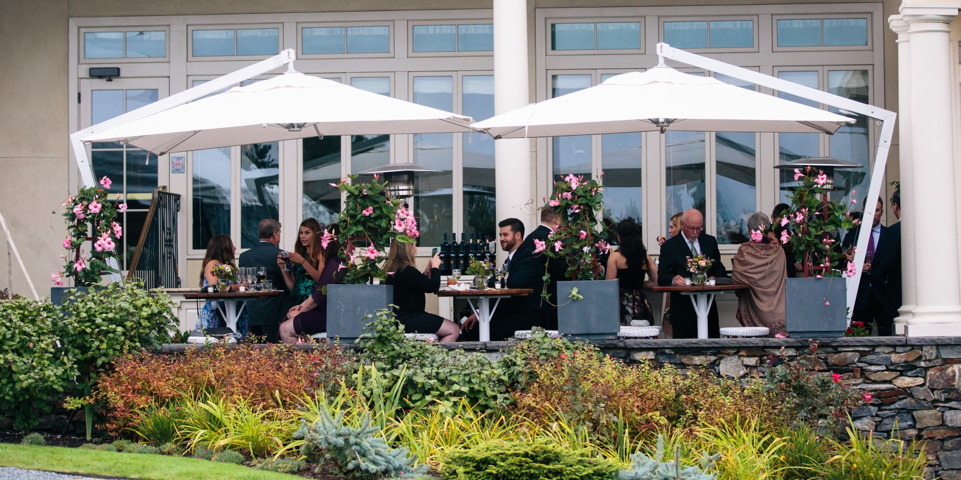 The Terrace serves as one of the most desirable event spaces in Newport.